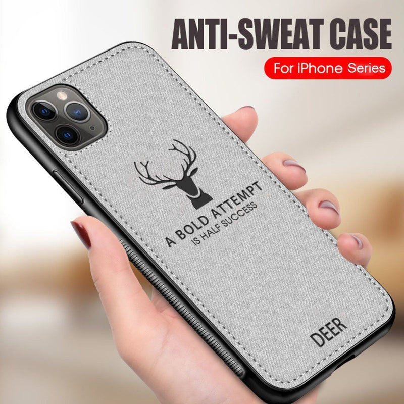 iPhone 11 Deer Pattern Inspirational Soft Case (3-in-1 Combo) casemarts