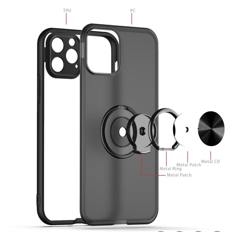 iPhone 11 Shockproof Translucent Ring Case casemarts