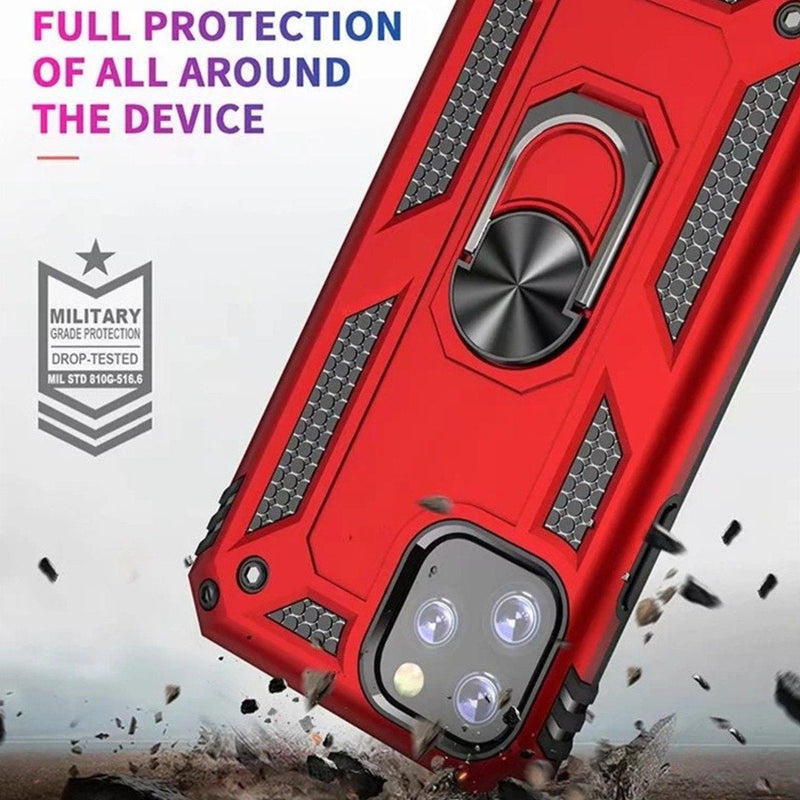 iPhone 11 Series Hybrid Armor Ring Case casemarts