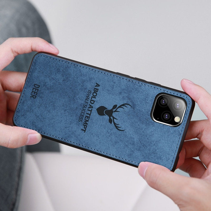 iPhone 11 Pro Deer Pattern Inspirational Soft Case (3-in-1 Combo) casemarts