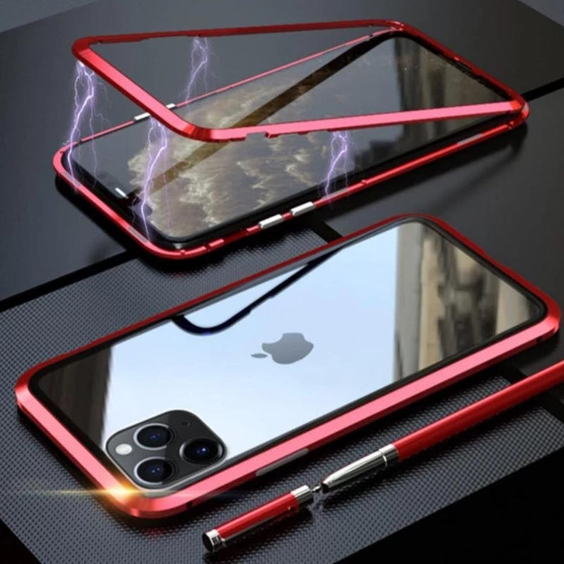 iPhone 11 Series Electronic Auto-Fit Magnetic Glass Case casemarts