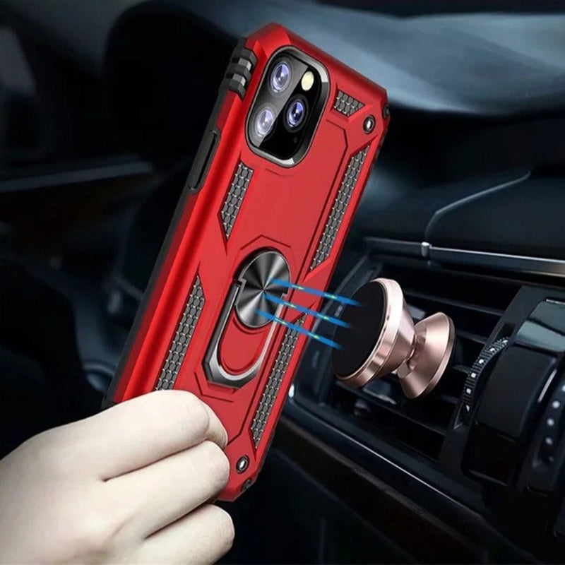 iPhone 11 Series Hybrid Armor Ring Case casemarts