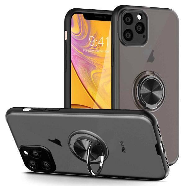 iPhone 11 Series Shockproof Translucent Ring Case casemarts