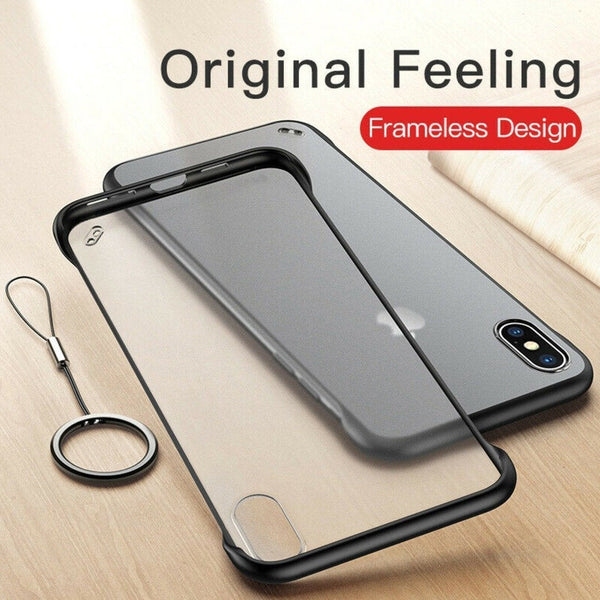 iPhone XS Luxury Frameless Transparent Case casemarts