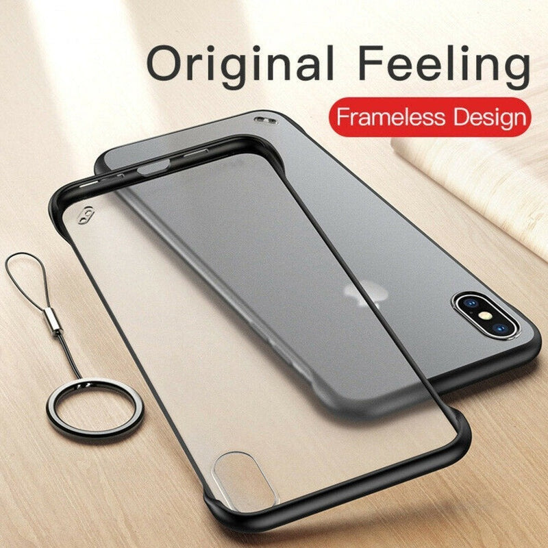 iPhone XS Luxury Frameless Transparent Case casemarts