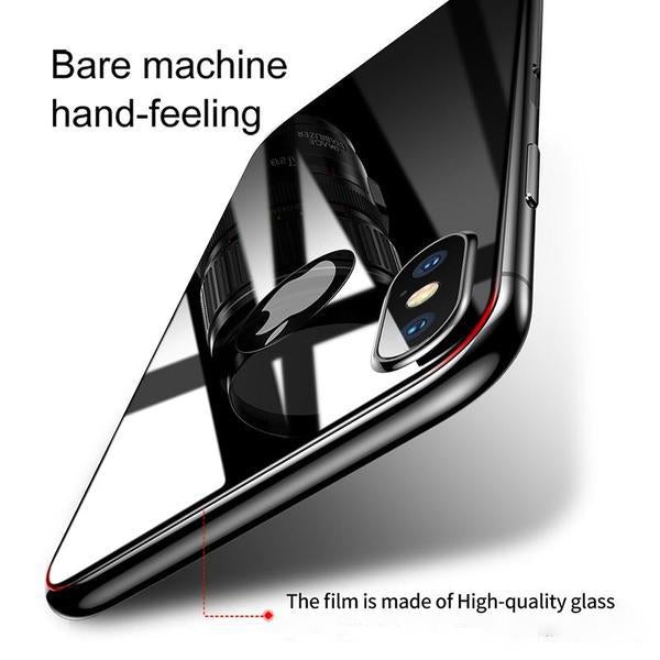 Baseus ® iPhone XS Max  Ultra-thin Back Tempered Glass casemarts