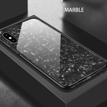 iPhone X Dream Shell Series Textured Marble Case casemarts