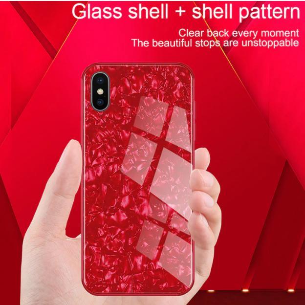 iPhone X Dream Shell Series Textured Marble Case casemarts