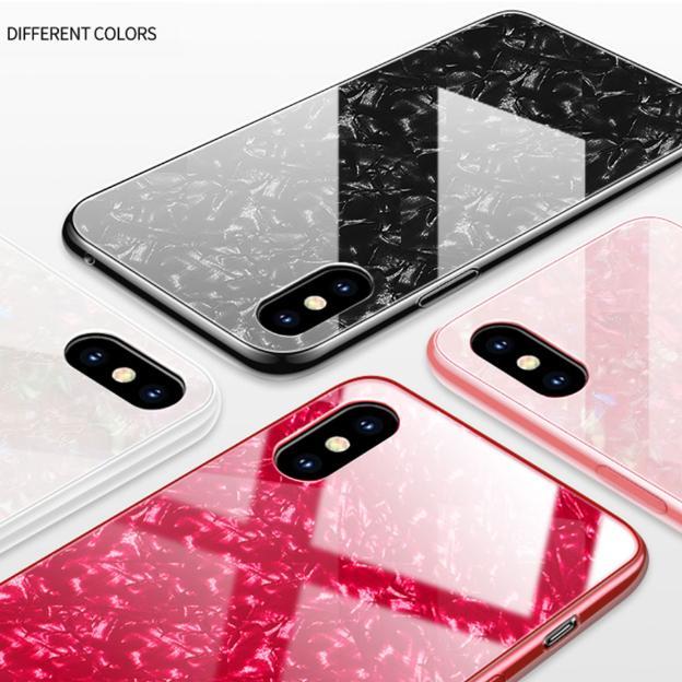 iPhone XS Max Dream Shell Series Textured Marble Case casemarts