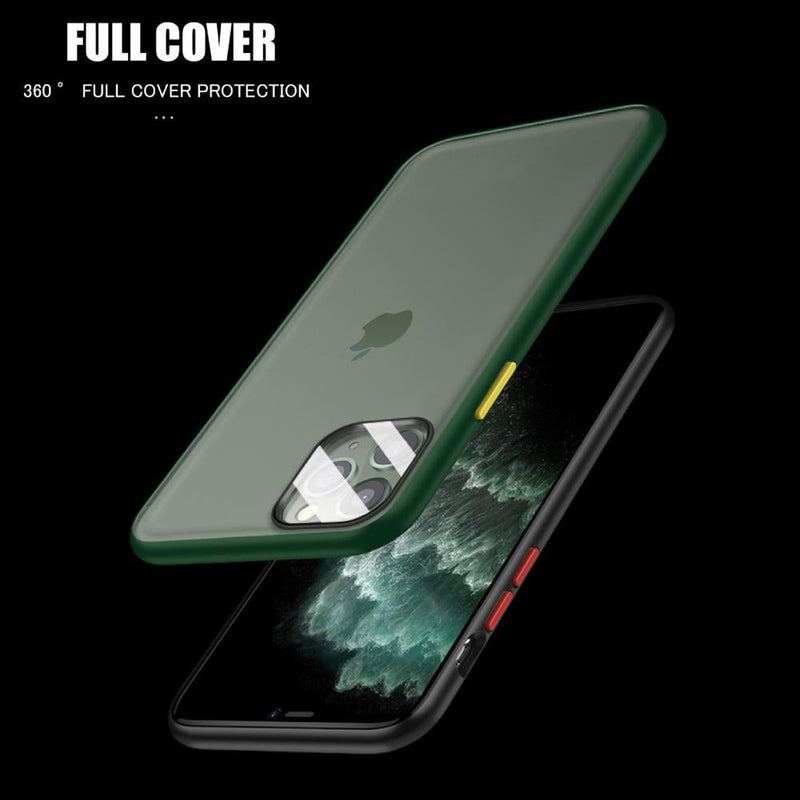 iPhone 11 Series Shockproof Matte Case With Camera Lens Guard casemarts