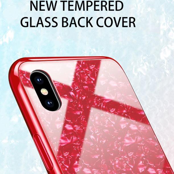 iPhone X Dream Shell Series Textured Marble Case casemarts