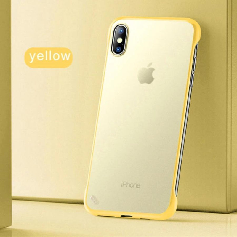 iPhone X Luxury Frameless Transparent Case casemarts