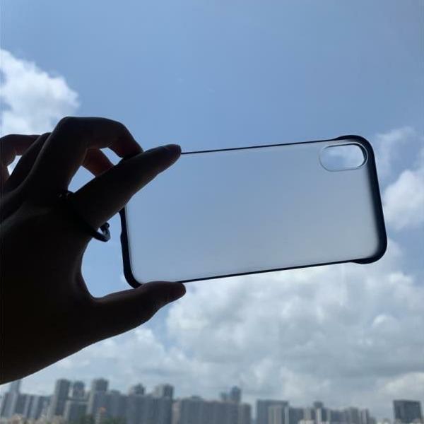 iPhone XR Luxury Frameless Transparent Case casemarts