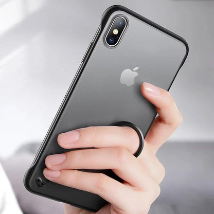 iPhone XR Luxury Frameless Transparent Case casemarts