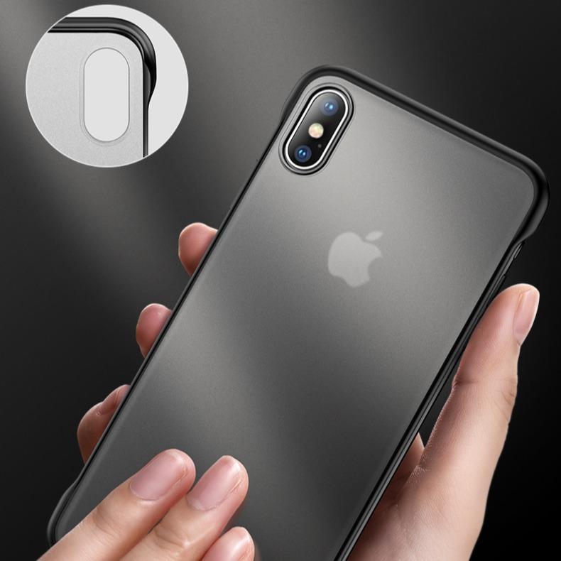 iPhone X Luxury Frameless Transparent Case casemarts