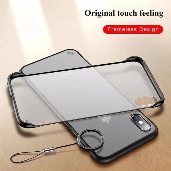 iPhone X Luxury Frameless Transparent Case casemarts