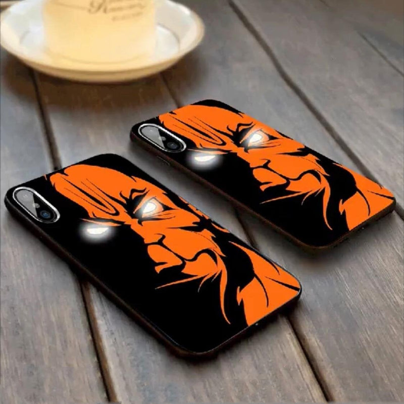 iPhone XS Max Lord Hanuman LED Laser Eyes Illuminated 3D Case casemarts