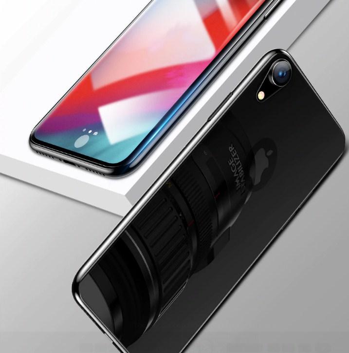 Baseus ® iPhone XR Ultra-thin Back Tempered Glass casemarts