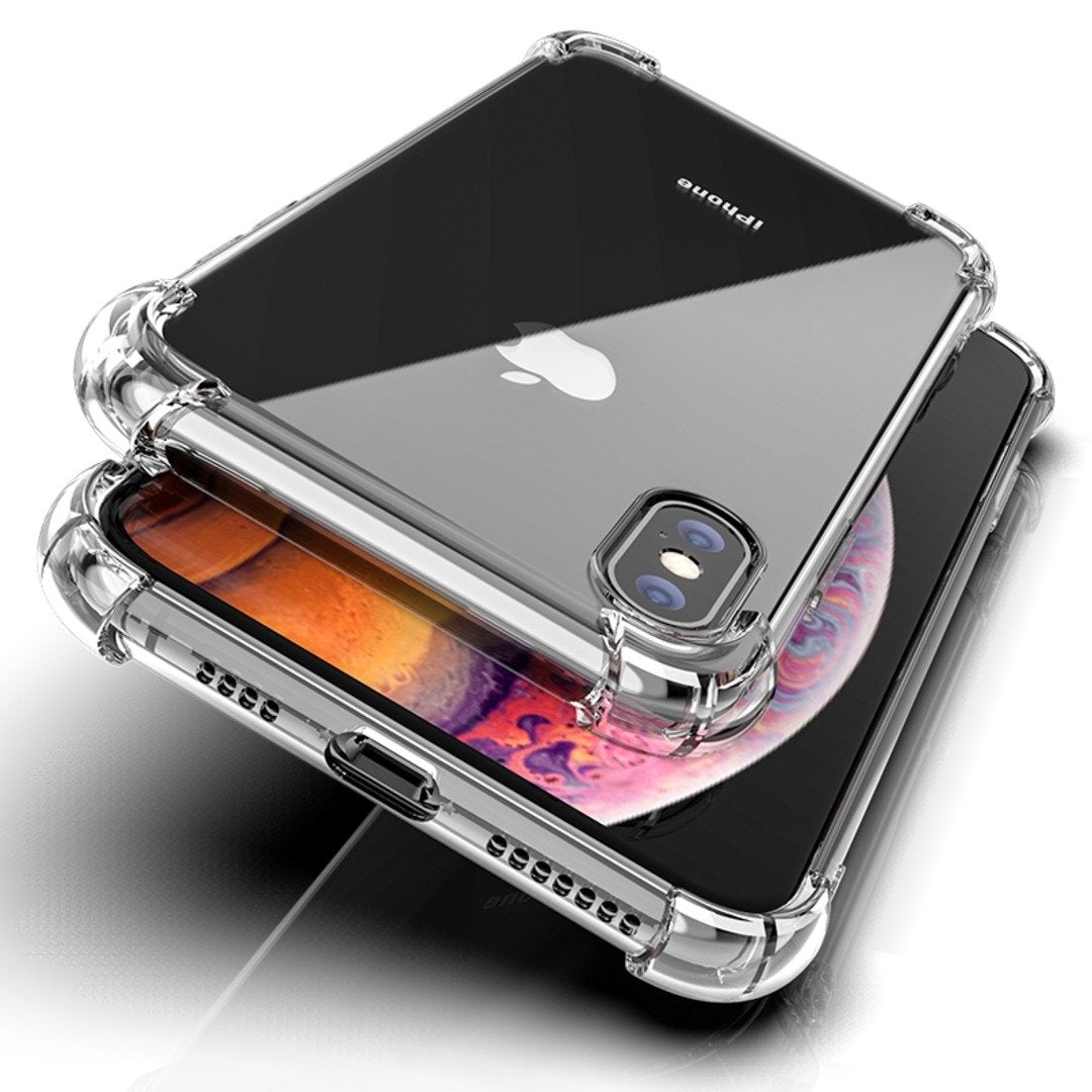 MK ® iPhone X King Kong Anti Shock TPU Transparent Case casemarts