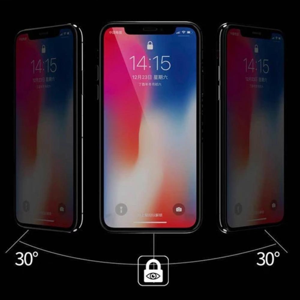 iPhone Xs Max Privacy Tempered Glass [ Anti- Spy Glass] casemarts