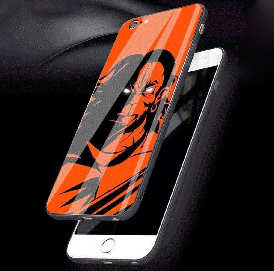 iPhone XS Lord Hanuman LED Laser Eyes Illuminated 3D Case casemarts