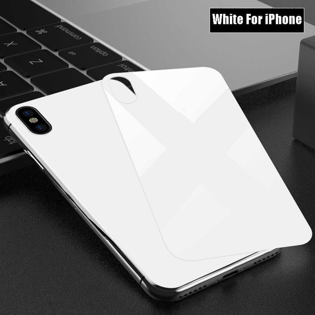 iPhone X Series Back Tempered Glass casemarts