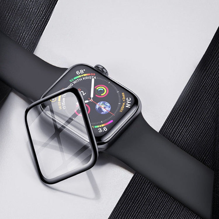 Coteetci 4D Screen Protector for Apple Watch 7 casemarts