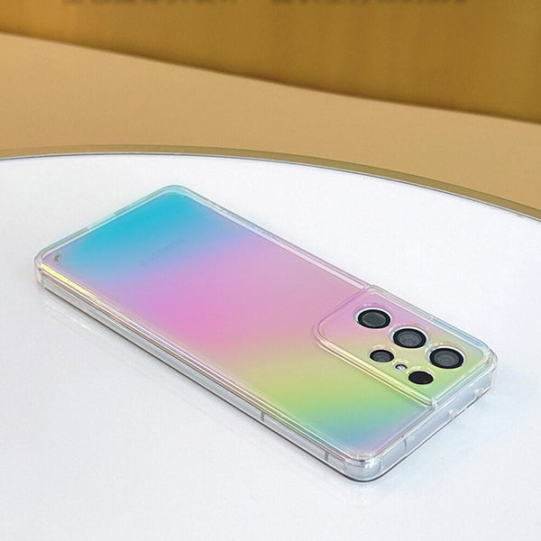 Galaxy S22 Ultra Gradient Aurora Clear Case casemarts