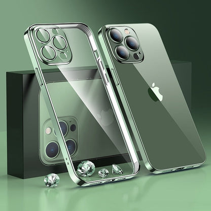 Transparent Plating Camera Protection Case - iPhone casemarts