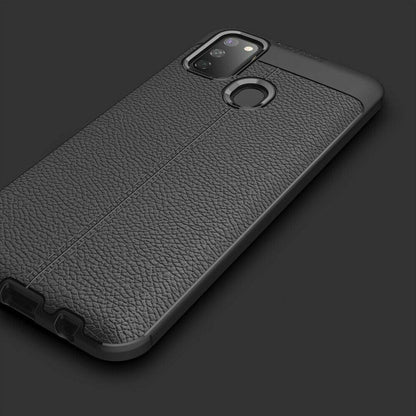 Galaxy M30s Auto Focus Leather Texture Case casemarts