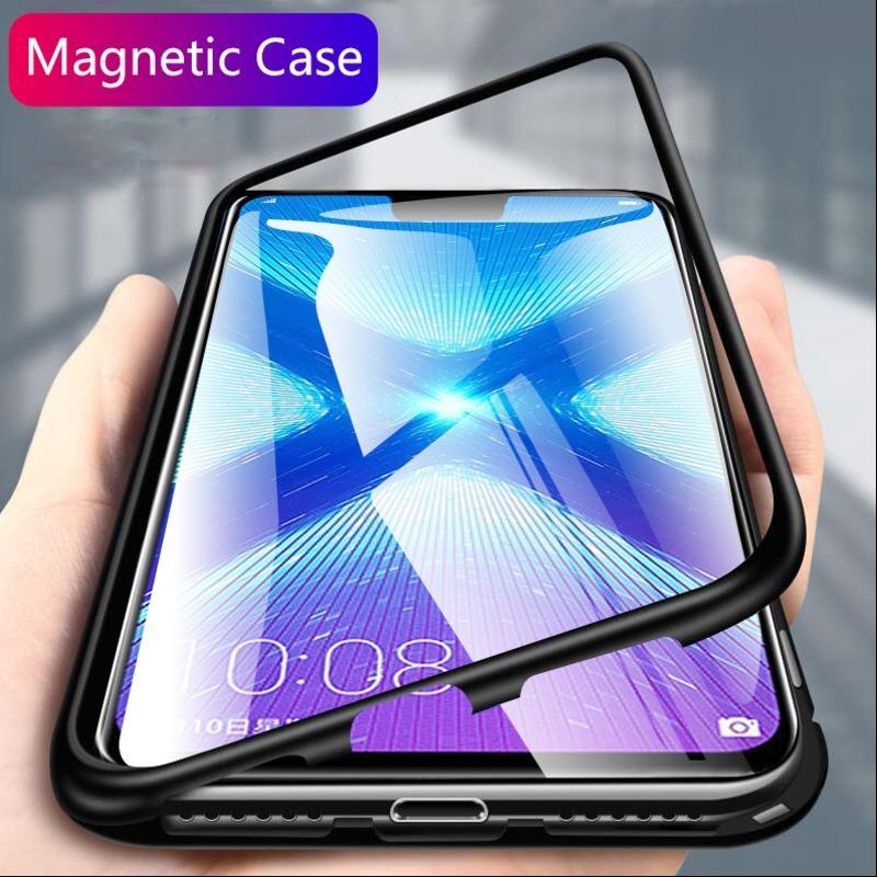 iPhone XS Max Electronic Auto-Fit Magnetic Transparent Glass Case casemarts