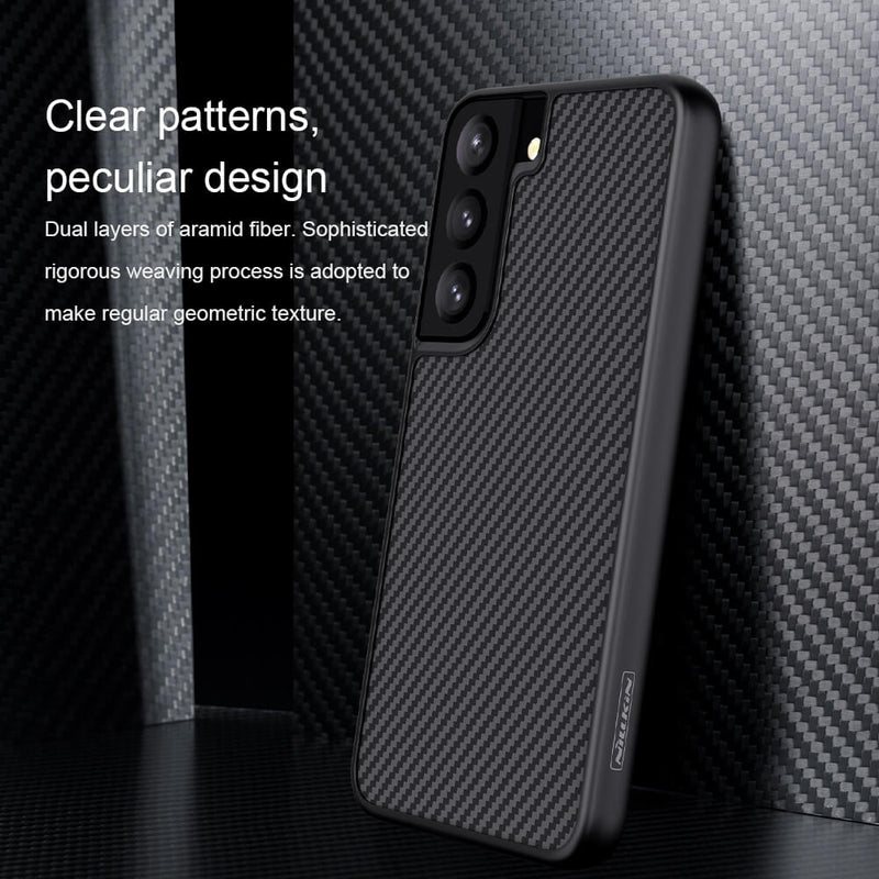 Galaxy S22 Series Synthetic Carbon Fiber Case casemarts