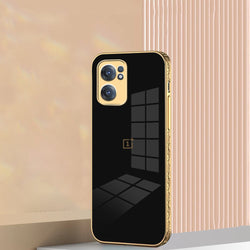 OnePlus Nord CE 2 Embossed TPU Gold Edge Design Case casemarts