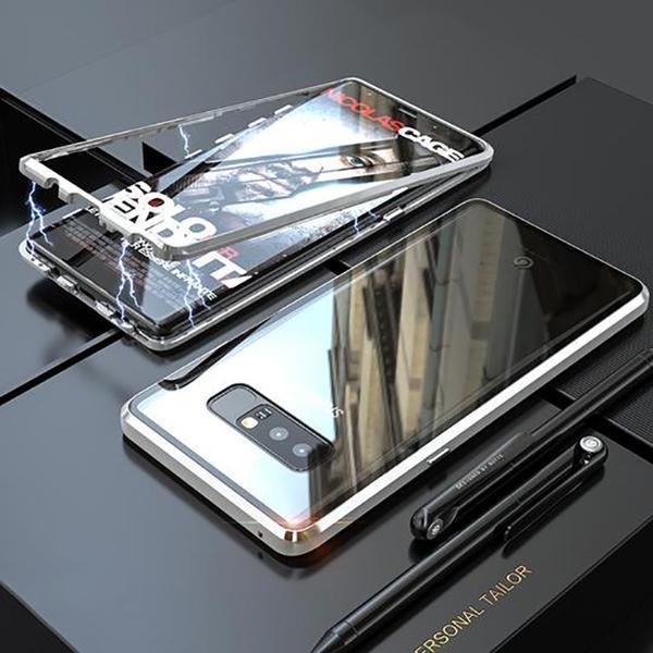 Galaxy Series Electronic Auto-Fit Magnetic Transparent Glass Case casemarts