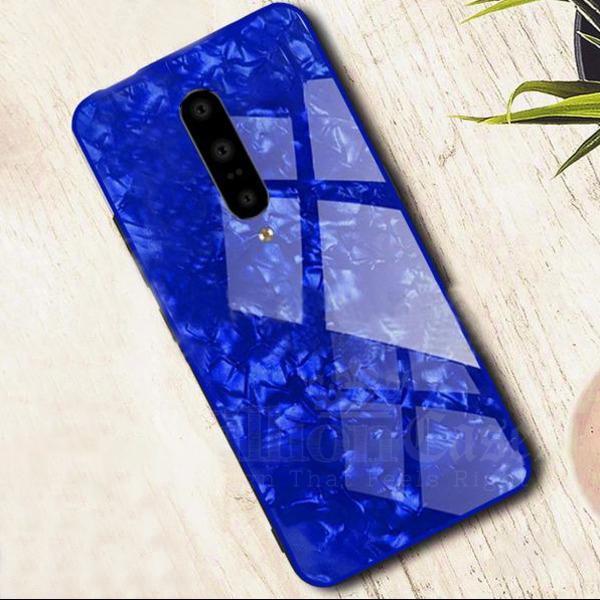 OnePlus 7 Pro Dream Shell Series Textured Marble Case casemarts