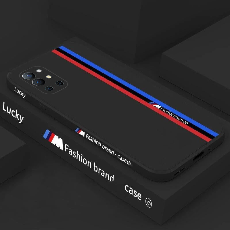 OnePlus 9R Motorsports Soft Liquid Silicone Case casemarts