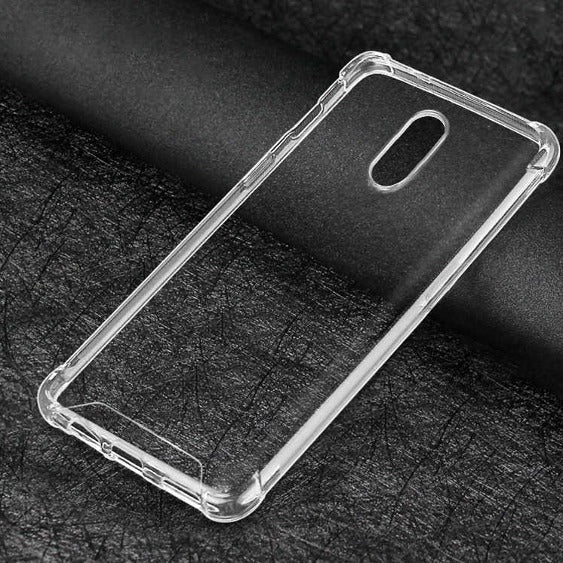 OnePlus 6 Anti-Knock TPU Transparent Case casemarts