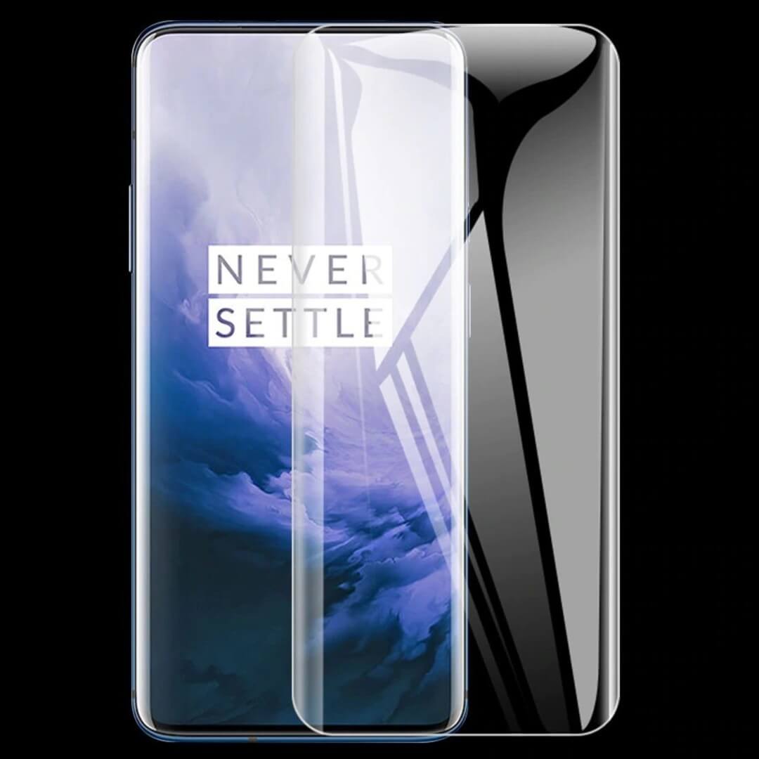 OnePlus 7T Pro Full Coverage Curved Tempered Glass casemarts