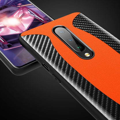 OnePlus 8 Mclaren Style Carbon Leather Texture Case casemarts