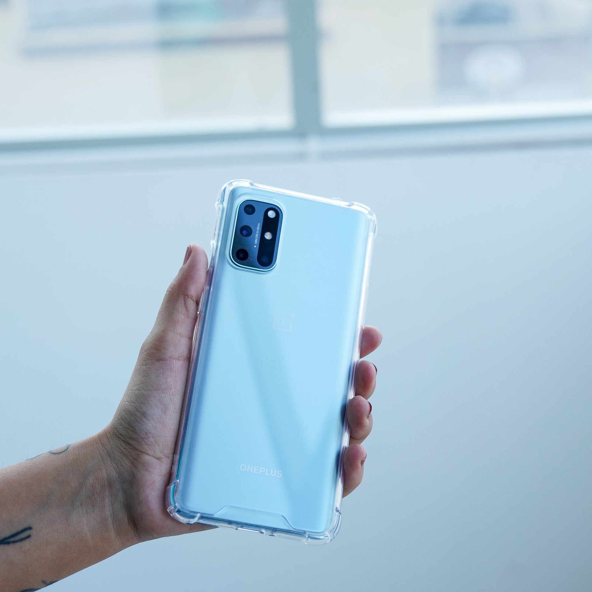 OnePlus 8T Anti-Knock TPU Transparent Case casemarts