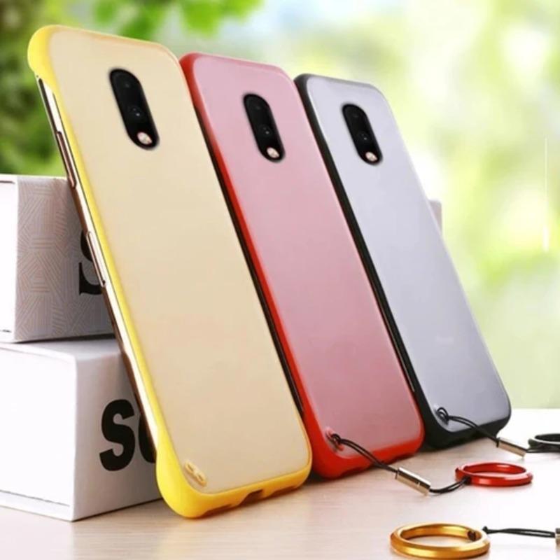 OnePlus 7 Luxury Frameless Transparent Case casemarts