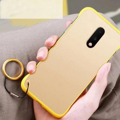 OnePlus 7 Luxury Frameless Transparent Case casemarts