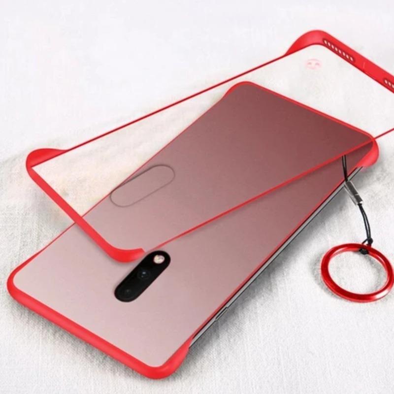 OnePlus 7 Luxury Frameless Transparent Case casemarts