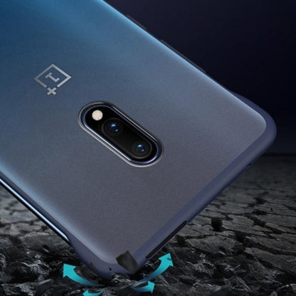 OnePlus 7 Luxury Frameless Transparent Case casemarts