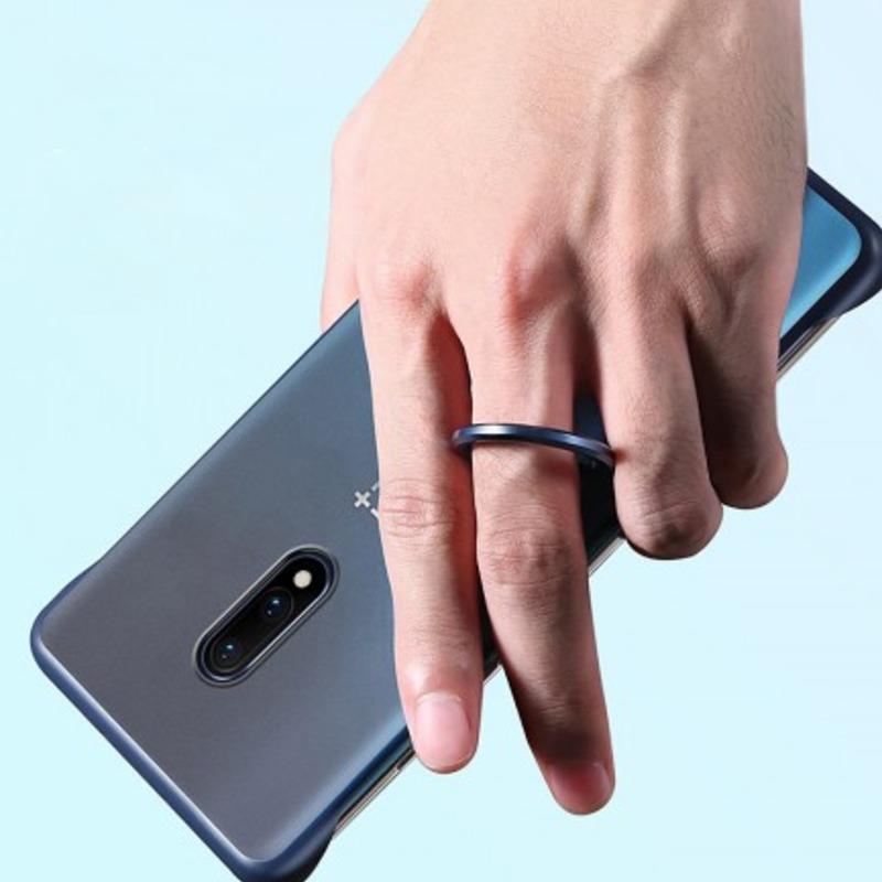 OnePlus 7 Luxury Frameless Transparent Case casemarts