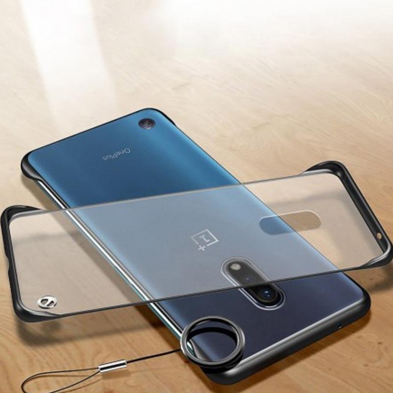 OnePlus 7 Luxury Frameless Transparent Case casemarts