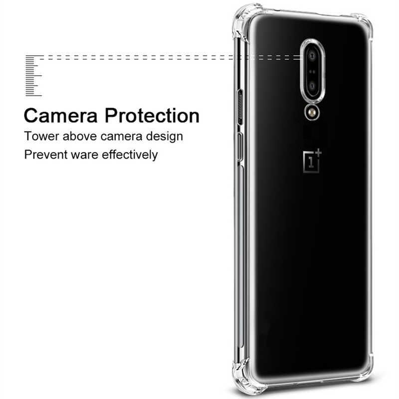 King Kong Oneplus 7 Anti-Shock Resistant Airbag Transparent Case casemarts