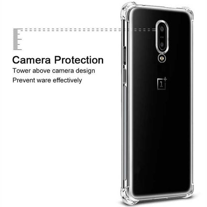 King Kong Oneplus 7 Anti-Shock Resistant Airbag Transparent Case casemarts