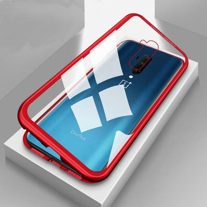 OnePlus 7T Pro Electronic Auto-Fit Magnetic Glass Case casemarts