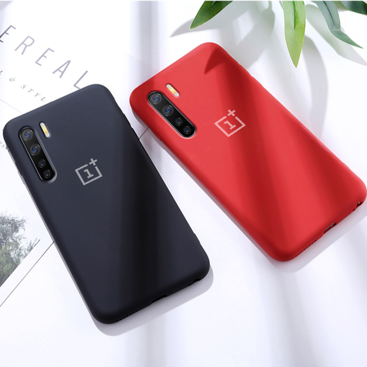 Liquid Silicone Logo Case - OnePlus casemarts